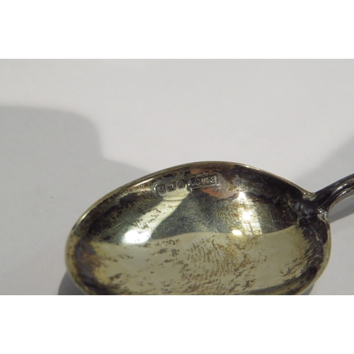 4307 - Two silver souvenir spoons with enamel and Lincoln imp decoration.  In original boxes