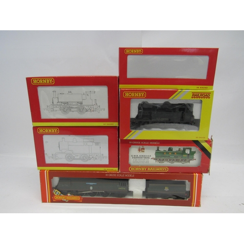 7401 - Five boxed Hornby 00 gauge locomotives to include R2960 BR 0-4-0 Hornby Collector Club Loco 2010, R3... 