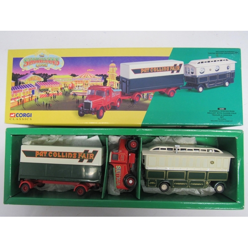 7286 - Three boxed Corgi Classics The Showmans Range diecast models to include 15901 Scammell Highwayman Ge... 