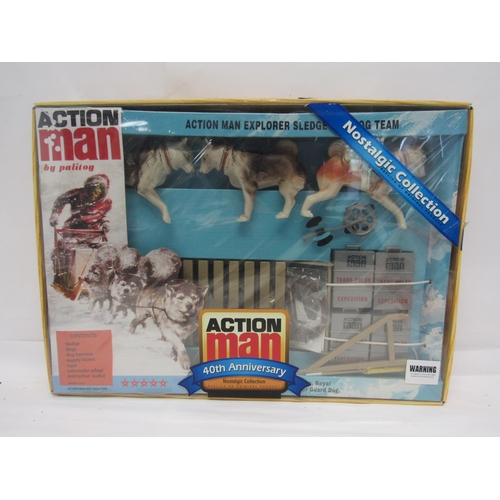 7221 - A Hasbro Action Man 40th Anniversary Nostalgic Collection Explorer Sledge and Dog Team, contents sea... 