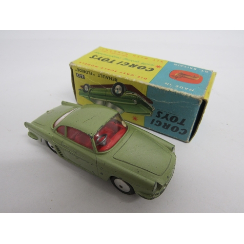 7276 - Four Corgi Toys diecast model cars, housed in original pictorial card boxes, to include 475 Citroen ... 