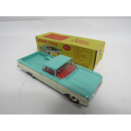 7272 - Six boxed Dinky Toys diecast vehicles to include 191 Dodge Royal Sedan in green with black flashes, ... 