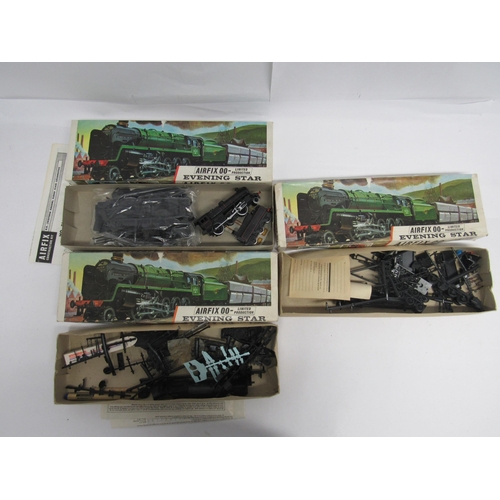 7332 - A collection of vintage plastic model kits to include Airfix 06448 1:25 scale Black Belt, R502 00 sc... 