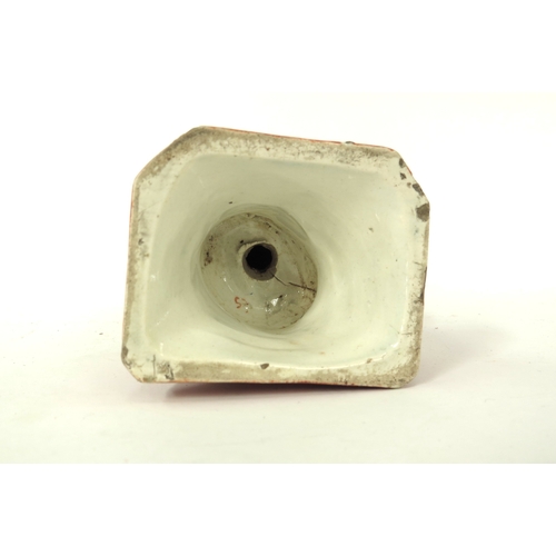 4356 - A late 18th/early 19th Staffordshire pearlware figure depicting Virgin Mary and the Serpent 25.5cm t... 