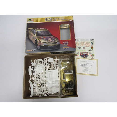 7313 - Three assorted racing and road car plastic model kits to include Fujimi 1:20 scale 091969 Ferrari 12... 