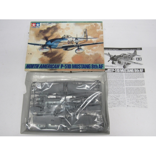 7328 - Eight Tamiya 1:48 scale Aircraft Series plastic model kits to include 61112 Avro Lancaster B Mk.I/II... 