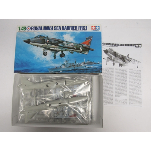 7328 - Eight Tamiya 1:48 scale Aircraft Series plastic model kits to include 61112 Avro Lancaster B Mk.I/II... 