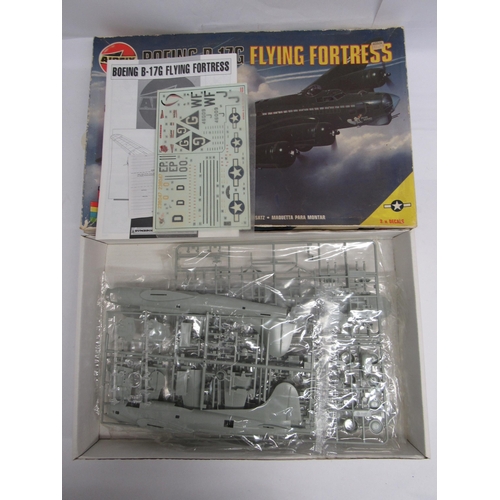 7325 - Seven Airfix military aircraft plastic model kits to include 1:48 scale A09187 Supermarine Walrus Mk... 