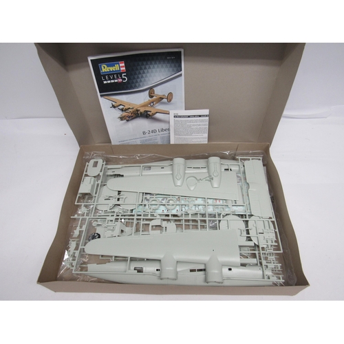 7321 - Eight Revell 1:48 scale military aircraft plastic model kits to include 03850 B29 Superfortress, 038... 