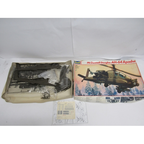 7326 - Six Revell military aircraft plastic model kits to include 1:32 scale 04781 Vought F4U-1A Corsair, 0... 