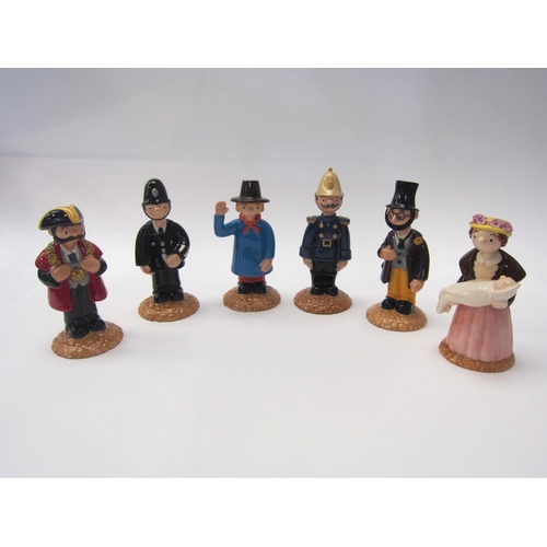 8021 - A set of six Beswick limited edition Trumpton figures with certificates - 