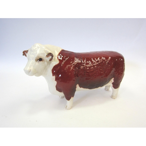 8061 - A Beswick Hereford Bull 