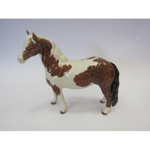 8094 - A Beswick Pinto Pony in skewbald gloss, model no. 1373