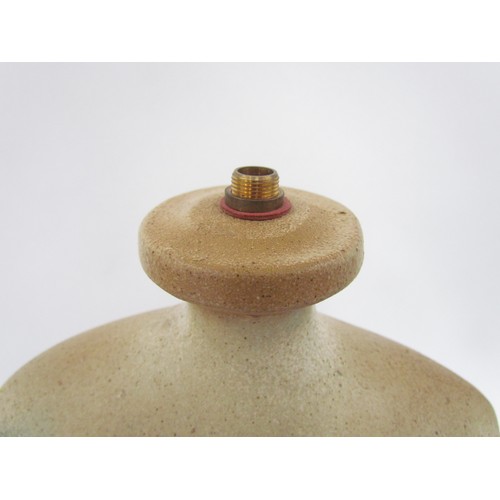 7121 - A Tremaen ceramic lamp base by Peter Ellery with 