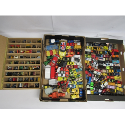 7260 - A collection of loose and playworn diecast model vehicles including Corgi Whizwheels, Matchbox Super... 