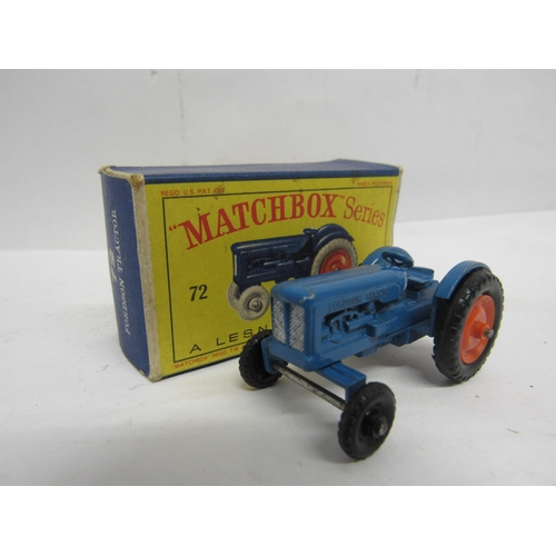 7273 - A collection of boxed Lesney Matchbox Series diecast vehicles to include Major Pack M-4 Ruston-Bucyr... 