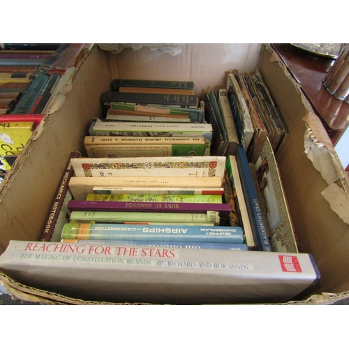 1400 - Three boxes of mixed books including HMSO WW2 booklets, military, countryside, Suffolk interest etc.... 