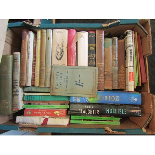 1416 - Three boxes of mixed books, including TE Lawrence 'Seven Pillars of Wisdom', etc. etc. (3)