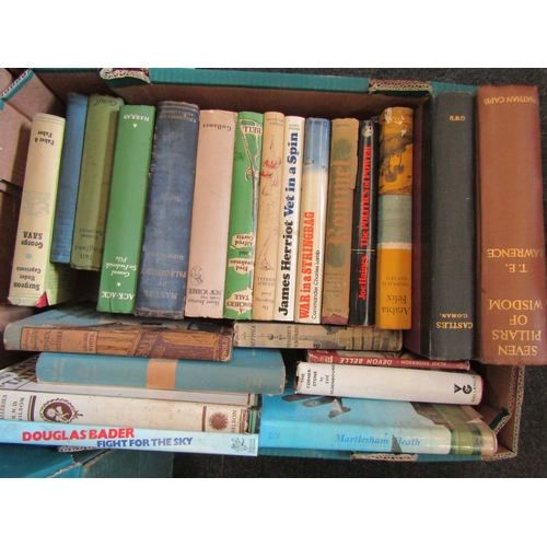 1416 - Three boxes of mixed books, including TE Lawrence 'Seven Pillars of Wisdom', etc. etc. (3)