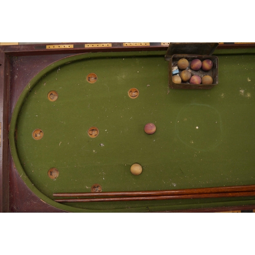 2202 - A 1930's Billiards table and balls