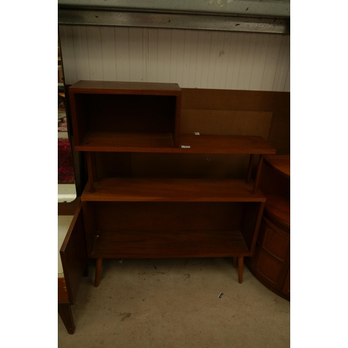 2321 - A teak three tier display unit