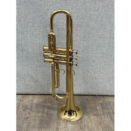 5080 - A Boosey & Hawkes 400 series Bb trumpet, with Yamaha gig bag
