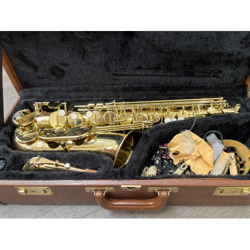 5085 - A Trevor James ‘The Horn’ alto saxophone, serial number T08172, cased