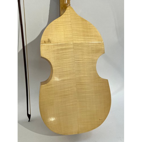 5020 - A Michael Plant viol, tenor, circa 1976, Baroque style, standard pitch, cased with Conrad Gotz bow