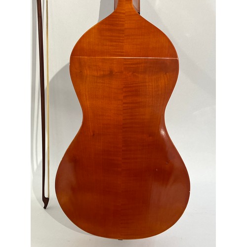 5021 - A tenor viol by Mrs R Marshall, dated 10/02/79, Baroque style, standard pitch, cased with Roy Collin... 