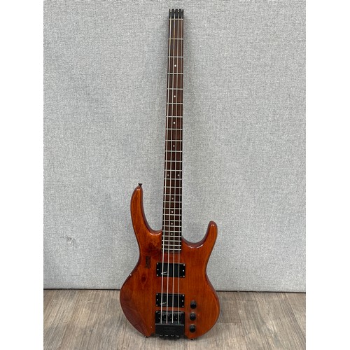 5113 - A Hohner 'Jack Bass' four string electric bass guitar with Steinberger system tuners to bridge, acti... 