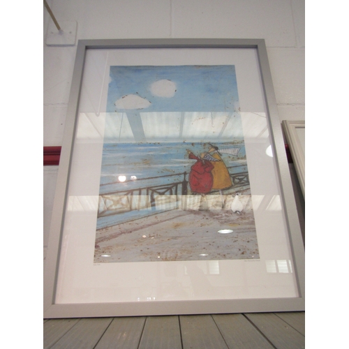 1188 - A Jack Vettriano print 
