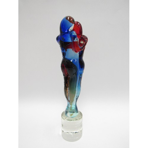 7243 - GIULIANO TOSI (b.1942): A Murano glass sculpture, 