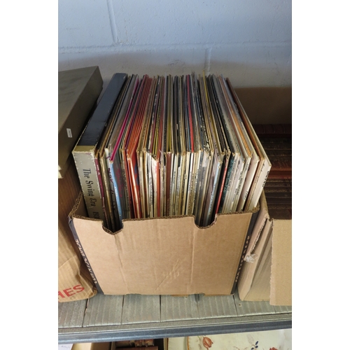 1195 - A box of Jazz and Swing vinyl LP records including Benny Goodman, Red Nichols, Glen Miller etc (appr... 