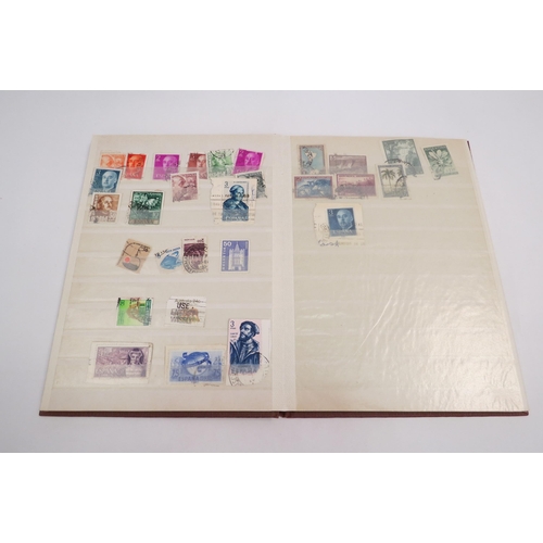 1271 - A stamp album containing various aged world wide stamps including Deutsches Rerch, Poste Halsane etc... 