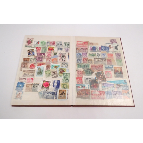 1271 - A stamp album containing various aged world wide stamps including Deutsches Rerch, Poste Halsane etc... 