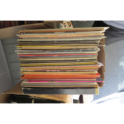 1195 - A box of Jazz and Swing vinyl LP records including Benny Goodman, Red Nichols, Glen Miller etc (appr... 