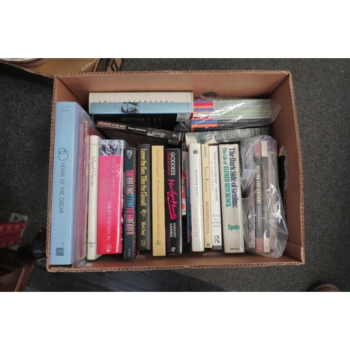 1226 - A box of film, cinema and related books