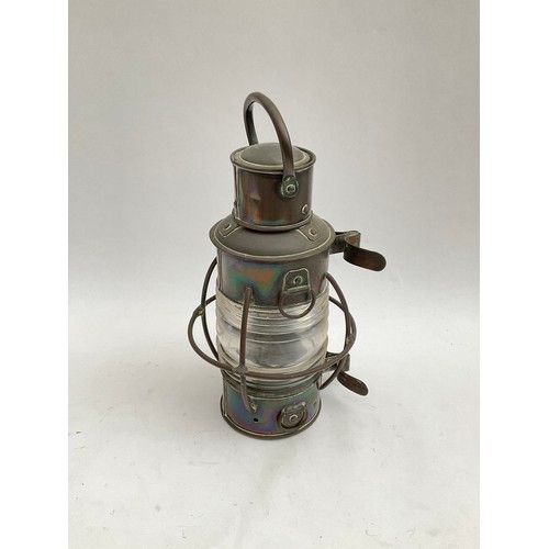 8105 - A copper ship’s style lantern