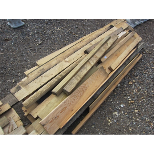 3470 - A quantity of mixed timber