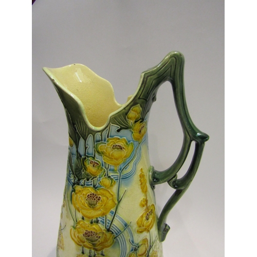 4012 - A large Circa 1900 Mintons Secessionist jug, 49.5cm tall