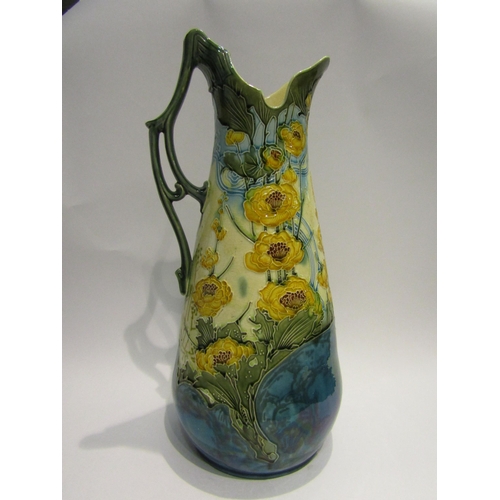 4012 - A large Circa 1900 Mintons Secessionist jug, 49.5cm tall