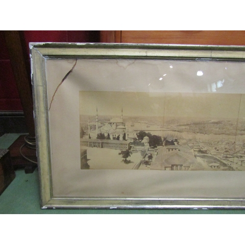 4306 - Abdullah frères, a large panoramic albumen print photograph of Constantinople from Beyazit tower, c.... 