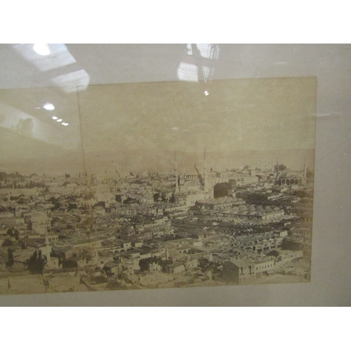 4306 - Abdullah frères, a large panoramic albumen print photograph of Constantinople from Beyazit tower, c.... 