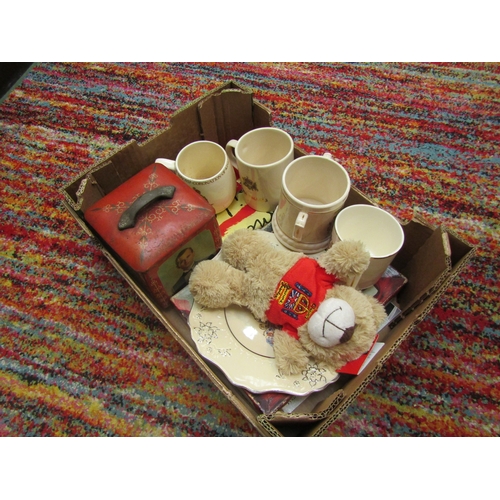 4270 - A quantity of Royal commemorative items including vintage Edward Sharp & Son tin, mugs, plate, coins... 