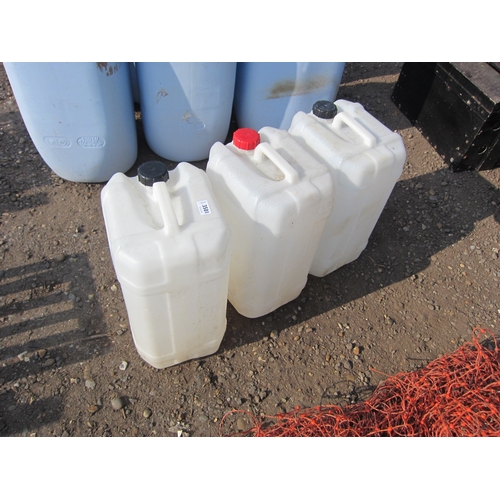 3501 - Three water containers