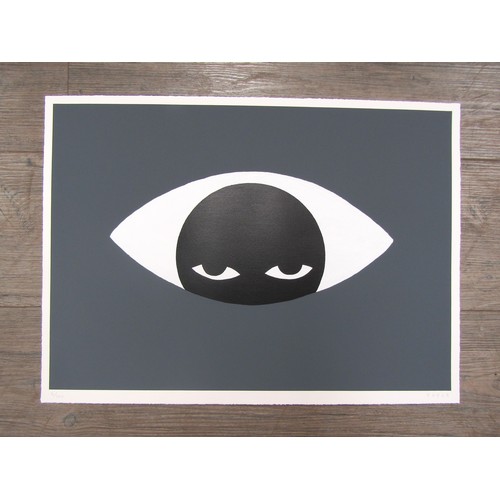 7579 - JAMES JOYCE (British Contemporary artist) 'Eyesolation' a three colour print, limited edition No.6/1... 