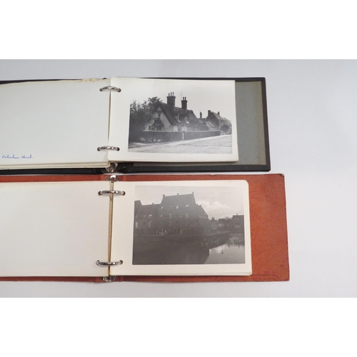 4364 - Two albums containing approximately 180 1960's photographs including Essex and Suffolk