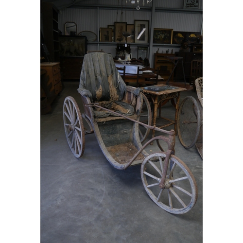 2001 - A 19th Century invalids chair for restoration