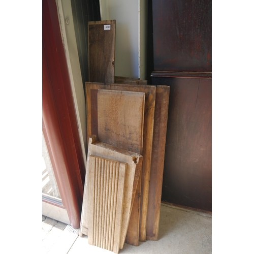 2101 - A selection of 19th Century thin oak backing boards