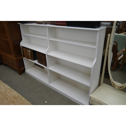 2331 - A large painted bookcase   (R) £20